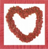 Rosenblütenherz - Rose heart - Pétales de rose coeur