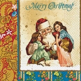 Kinder beim Weihnachtsmann, nostalgische Erinnerungen - Childen with Santa Claus, Nostalgic memories - Enfants à Santa Claus, souvenirs nostalgiques