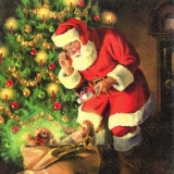 Welches Geschenk......??? - Weihnachtsmann mit Geschenken - Santa with presents - Père Noël avec des cadeaux